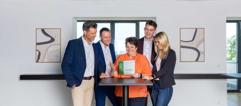 Team KFZ-Leasing und Vertrieb der Marchfelder Bank