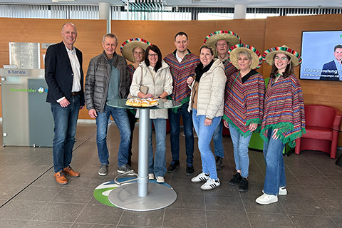 Faschingsdienstag in der Marchfelder Bank