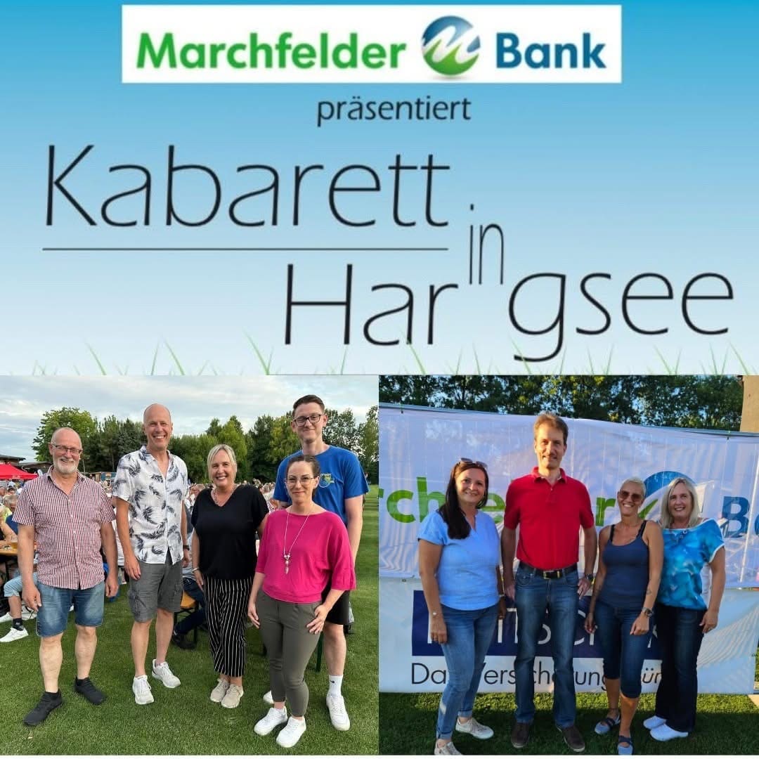 Kabarettfest 2025 - Marchfelder Bank Team